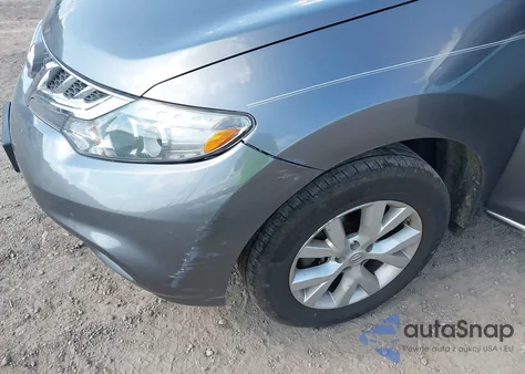 2014 Nissan Murano Sl z USA, uszkodzony, nr VIN JN8AZ1MW6EW523630